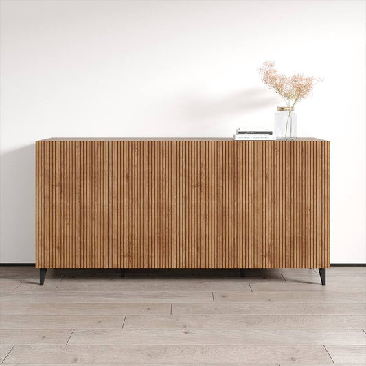 Furniture Pafos 4d Sideboard Oak