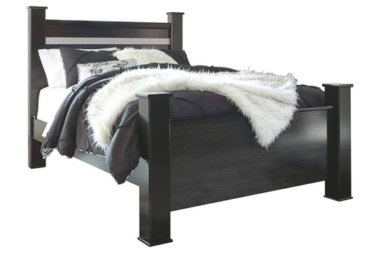 Furniture | Starberry Black Queen Poster Bed