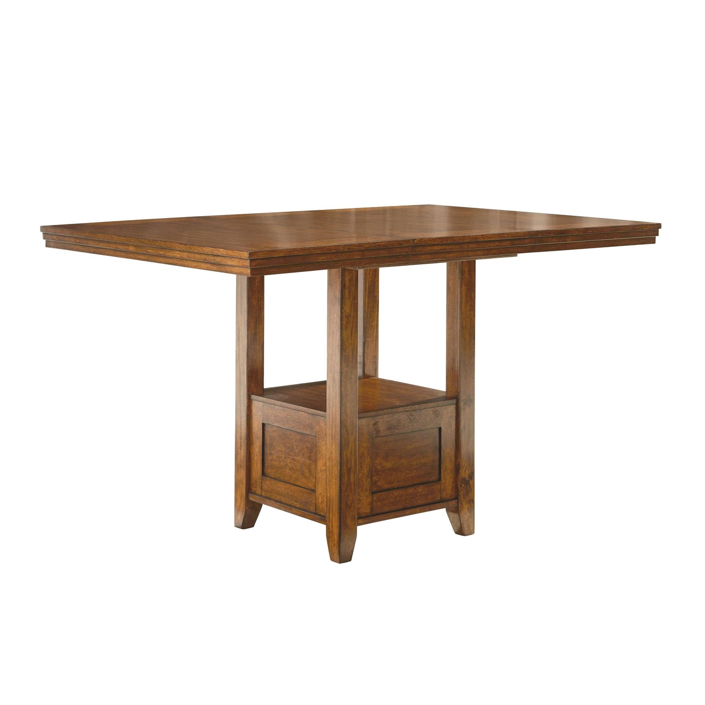 Furniture Ralene Wood Extension Counter Height Table, Brown