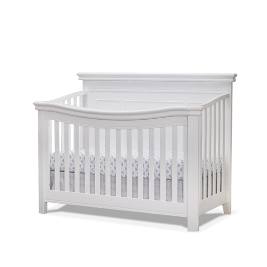 Finley Lux Flat Top Crib - White